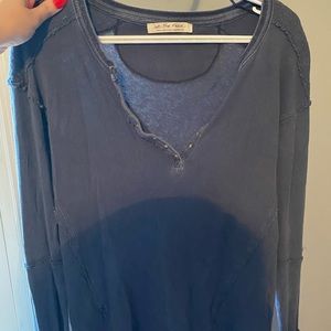 Free People long sleeve henley